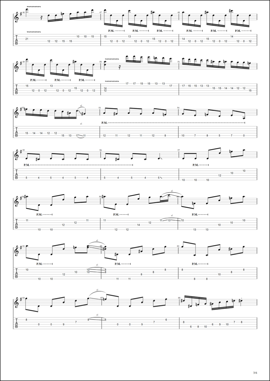 【ギターピッキング･速弾き基礎練習】The Four Seasons- Summer- Presto / Vivaldi Guitar FULL Practice(Slow) ヴィヴァルディ 四季｢夏｣ギター練習【Guitar Picking Vol.54】
