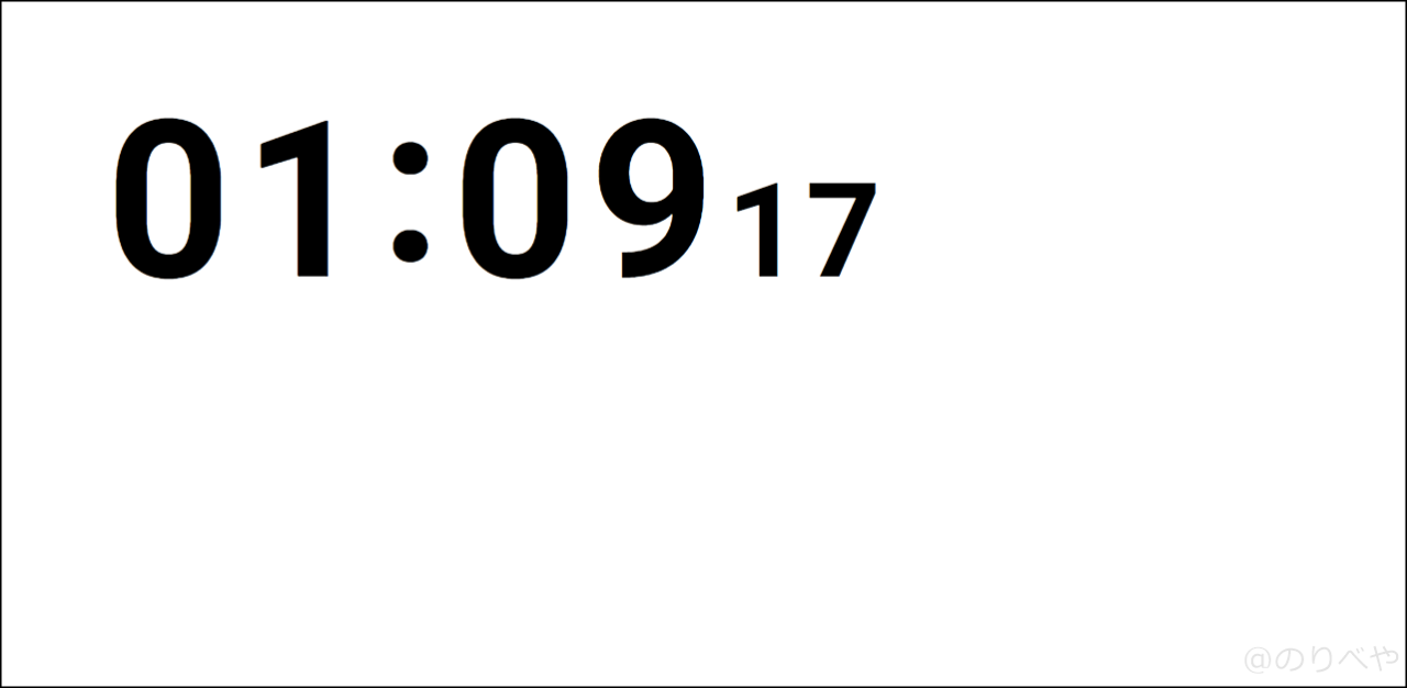 clock04 OBSで時計を表示するためにダウンロード･展開したフォルダ内のファイルを開いてみる
