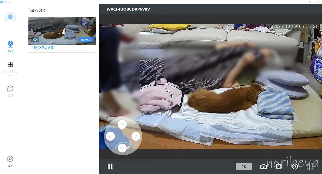 犬の介護で使うWansview見守りカメラのパソコンでの使い方【Wansview Q5ネットワークカメラレビュー・クチコミ】