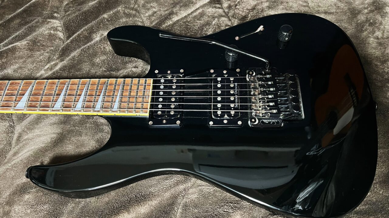 Grover Jackson Soloist スルーネック ソロイスト グローバージャクソン ギター Seymour Duncan PU