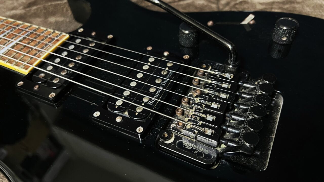 Grover Jackson Soloist スルーネック ソロイスト グローバージャクソン ギター Seymour Duncan PU