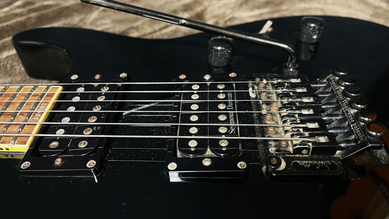 Grover Jackson Soloist スルーネック ソロイスト グローバージャクソン ギター Seymour Duncan PU