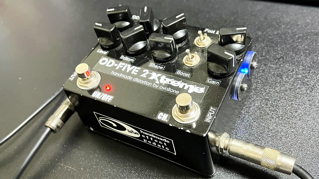 OVALTONE OD-FIVE 2 Xtreme OD5-2 ギターエフェクター（オーバルトーン）回路･内部パーツ画像