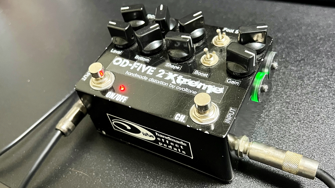 OVALTONE OD-FIVE 2 Xtreme OD5-2 ギターエフェクター（オーバルトーン）回路･内部パーツ画像