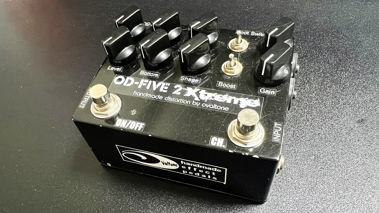OVALTONE OD-FIVE 2 Xtreme OD5-2 ギターエフェクター（オーバルトーン）回路･内部パーツ画像