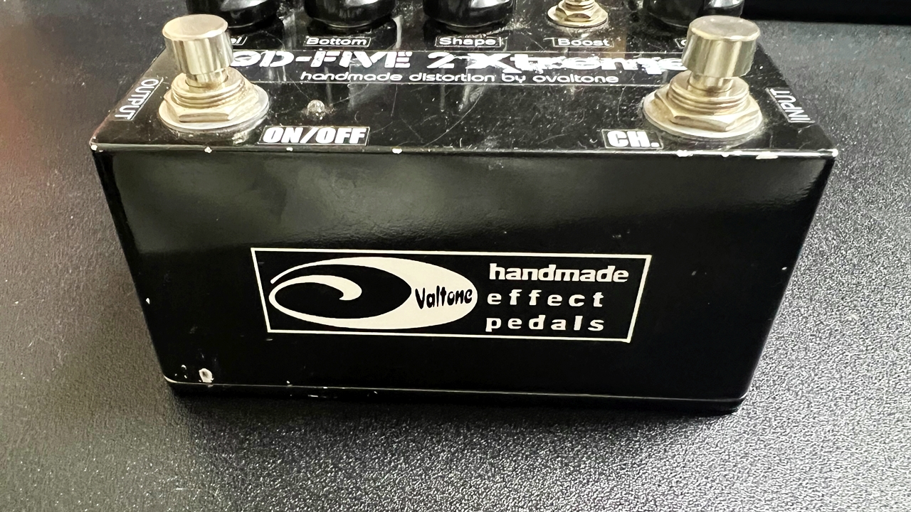 OVALTONE OD-FIVE 2 Xtreme OD5-2 ギターエフェクター（オーバルトーン）回路･内部パーツ画像