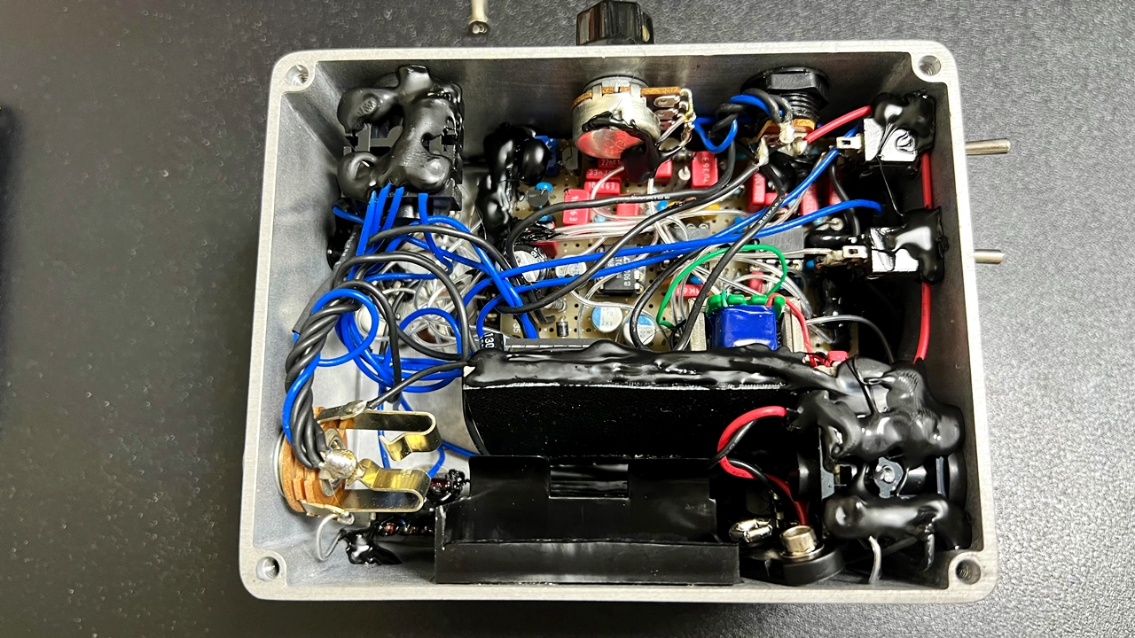 OVALTONE OD-FIVE 2 Xtreme OD5-2 ギターエフェクター（オーバルトーン）　内部の画像・回路やパーツ