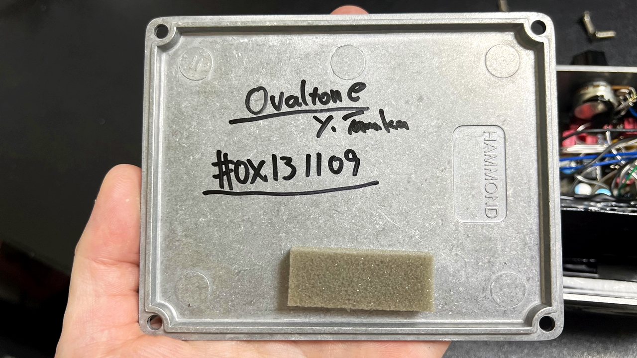 OVALTONE OD-FIVE 2 Xtreme OD5-2 ギターエフェクター（オーバルトーン）　内部の画像・回路やパーツ