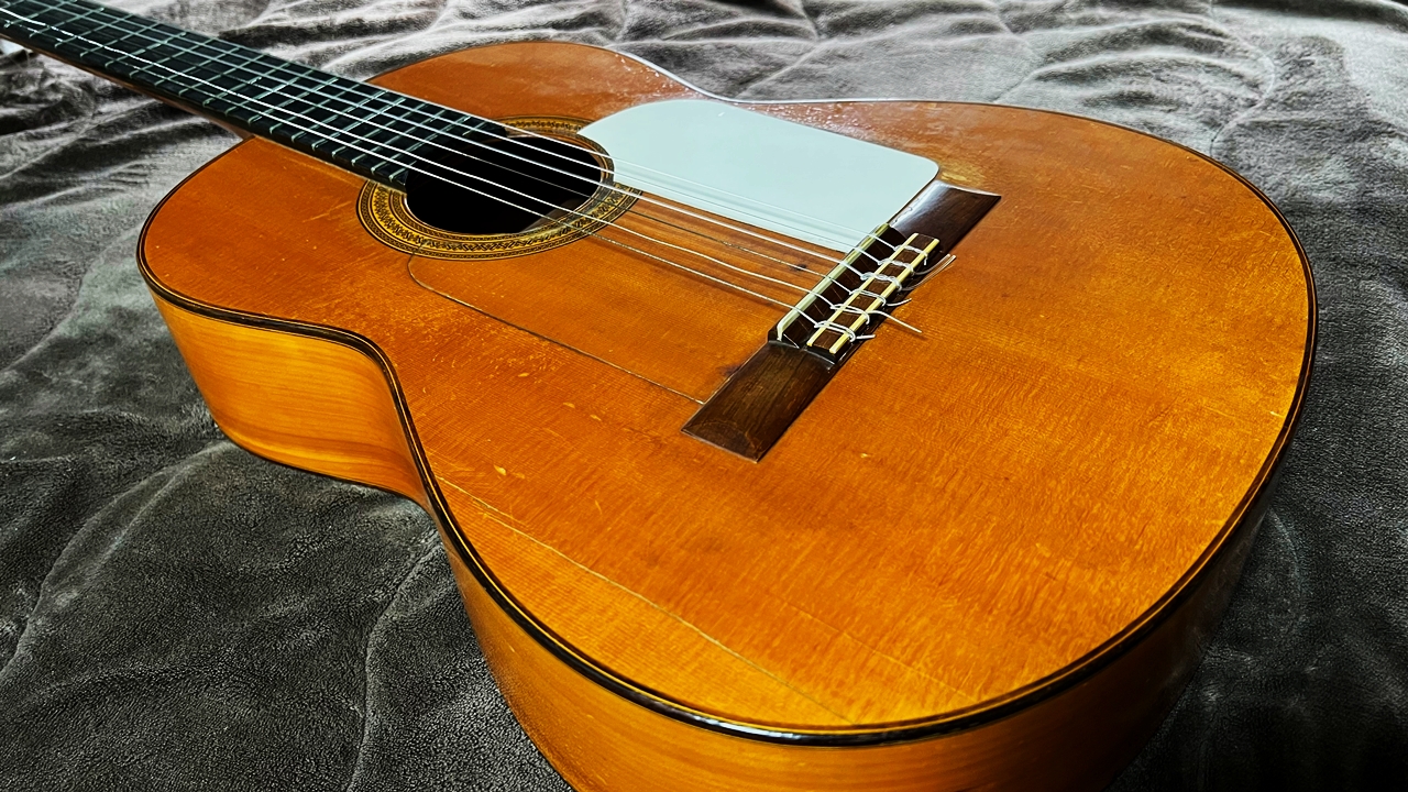 SAKAE ISHII フラメンコギター ナイロンギター CONSTRUCTOR MATSUMOTO JAPON 1984年製 No10 本体画像