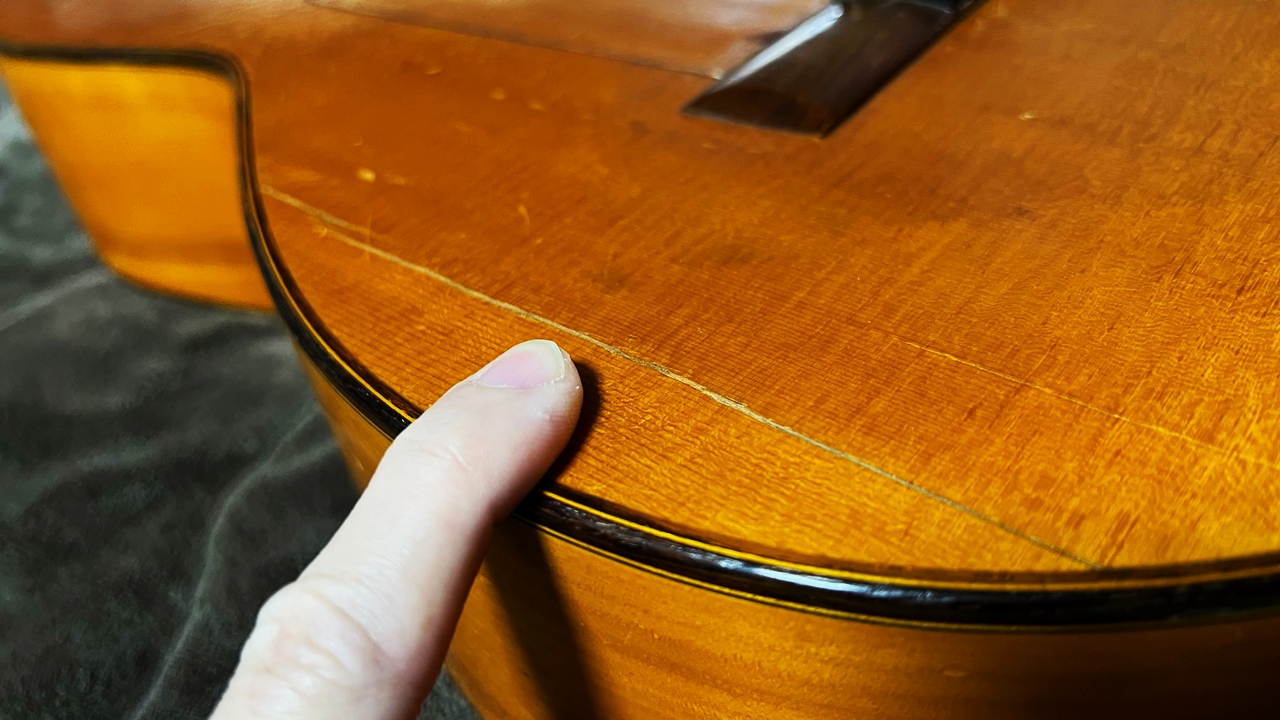 SAKAE ISHII フラメンコギター ナイロンギター CONSTRUCTOR MATSUMOTO JAPON 1984年製 No10 本体画像