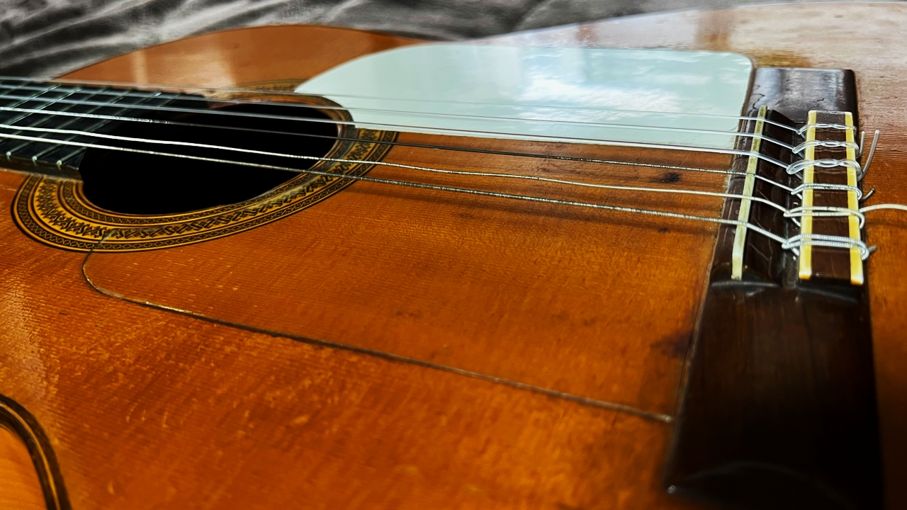 SAKAE ISHII フラメンコギター ナイロンギター CONSTRUCTOR MATSUMOTO JAPON 1984年製 No10 本体画像