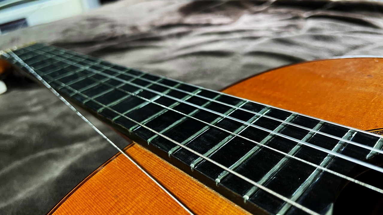 SAKAE ISHII フラメンコギター ナイロンギター CONSTRUCTOR MATSUMOTO JAPON 1984年製 No10 本体画像