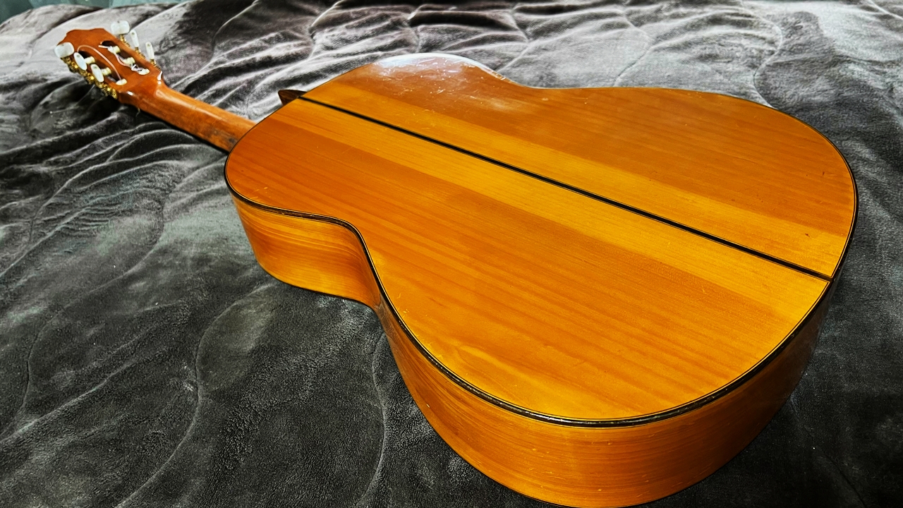 SAKAE ISHII フラメンコギター ナイロンギター CONSTRUCTOR MATSUMOTO JAPON 1984年製 No10 本体画像