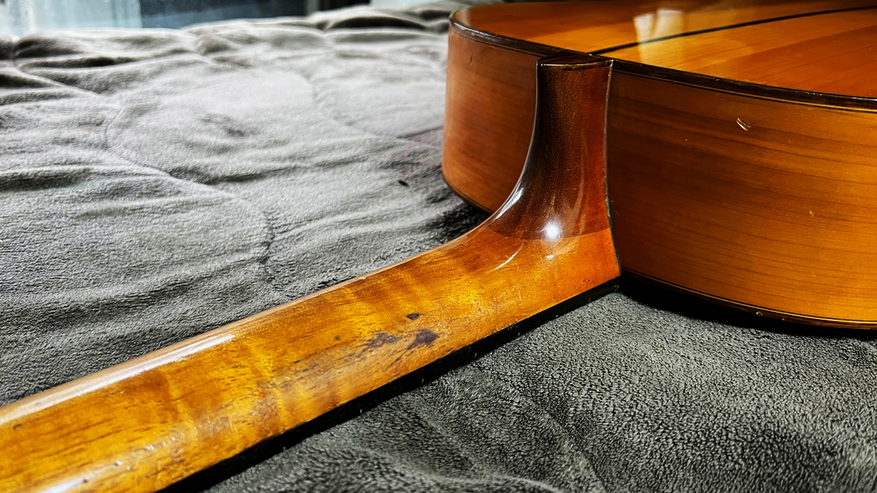 SAKAE ISHII フラメンコギター ナイロンギター CONSTRUCTOR MATSUMOTO JAPON 1984年製 No10 本体画像