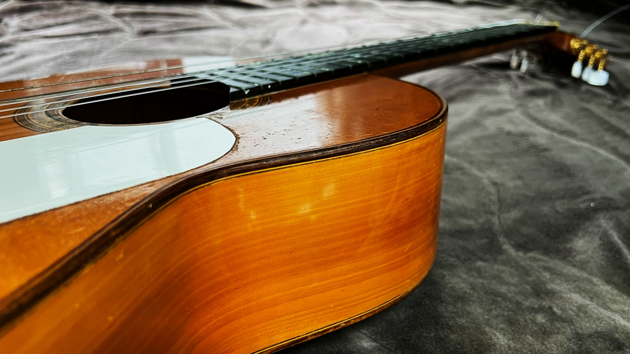 SAKAE ISHII フラメンコギター ナイロンギター CONSTRUCTOR MATSUMOTO JAPON 1984年製 No10 本体画像